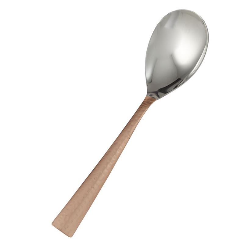 Davis & Waddell – World Gourmet Stainless Steel and Copper Serving Spoon 23cm