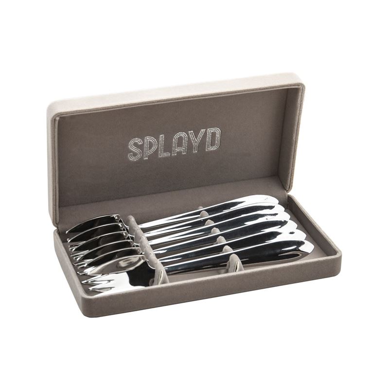 Splayd – Luxury Stainless Steel Mirrored Finish Set of 6