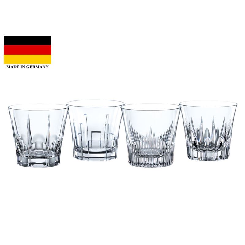 Nachtmann Crystal – Classix Double Old Fashioned 314ml Set of 4 (Made in Germany)