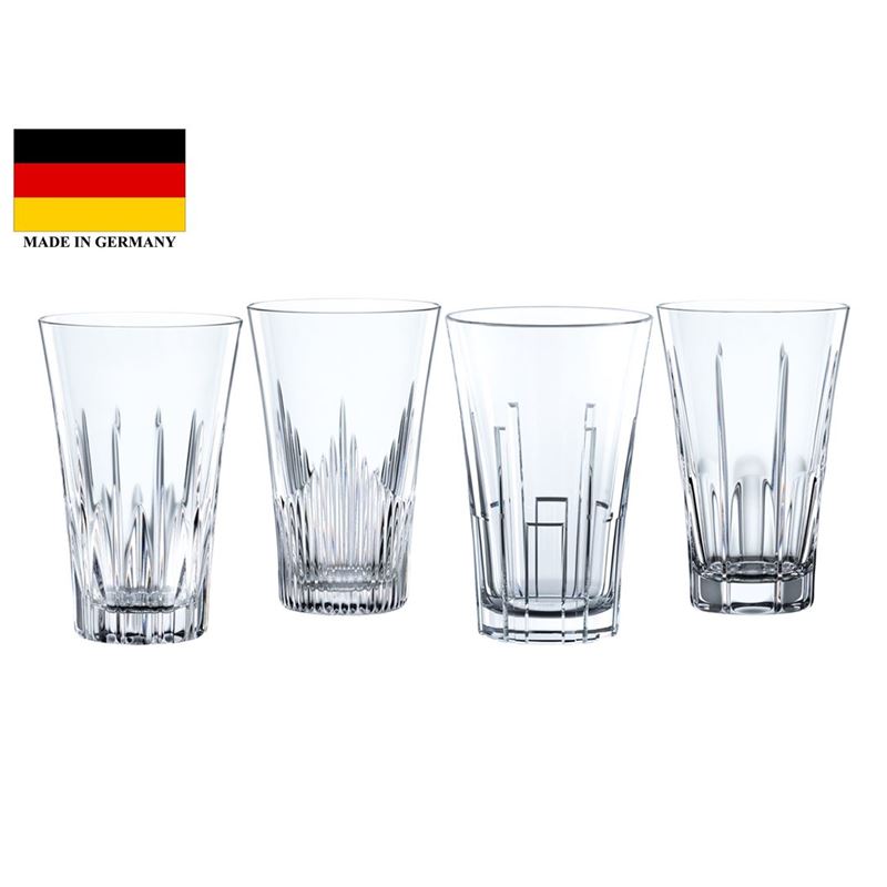 Nachtmann Crystal – Classix Long Drink 405ml Set of 4 (Made in Germany)