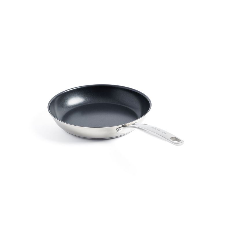 KitchenAid – Professional Stainless Steel Non-Stick Induction Frypan 24cm