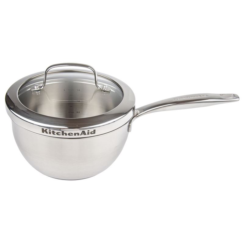 KitchenAid – Professional Stainless Steel Induction Chef’s Pan 18cm 2Ltr