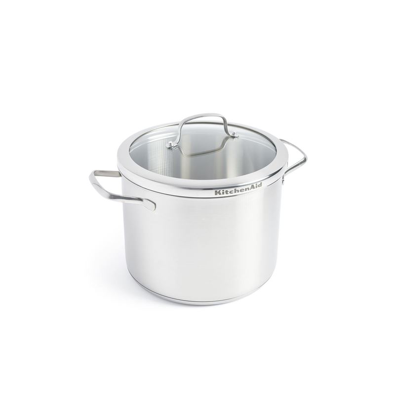 KitchenAid – Professional Stainless Steel Induction 24cm Stock Pot 8Ltr