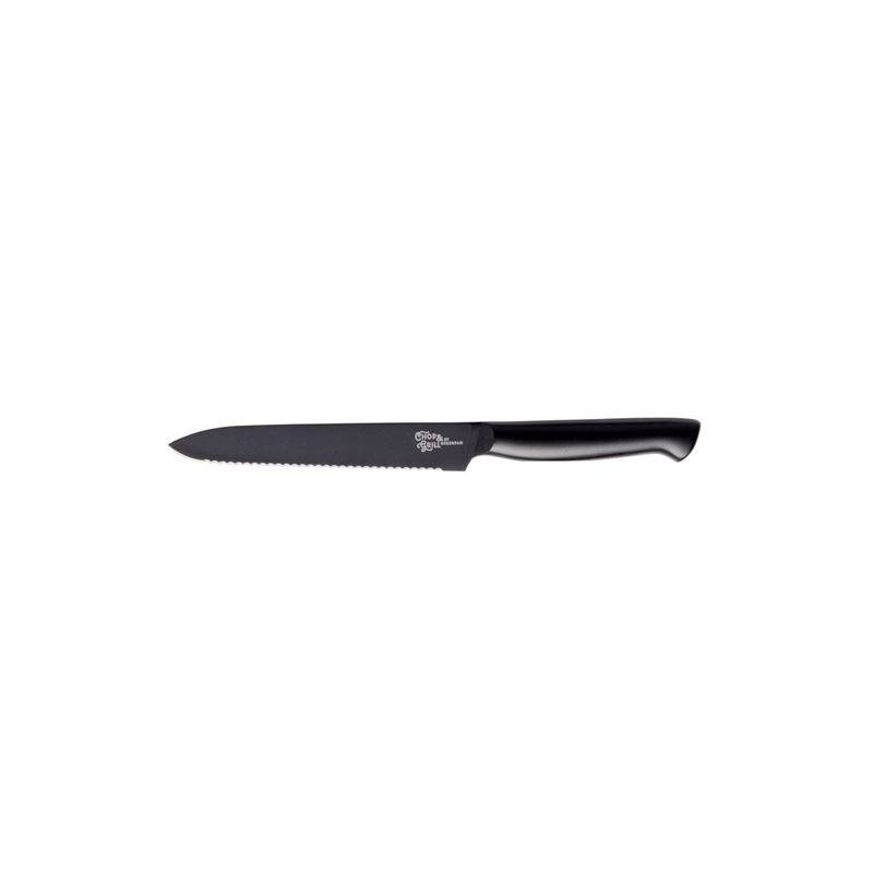 Greenpan – Chop & Grill Black Stainless Steel Serrated Utility Knife 13cm