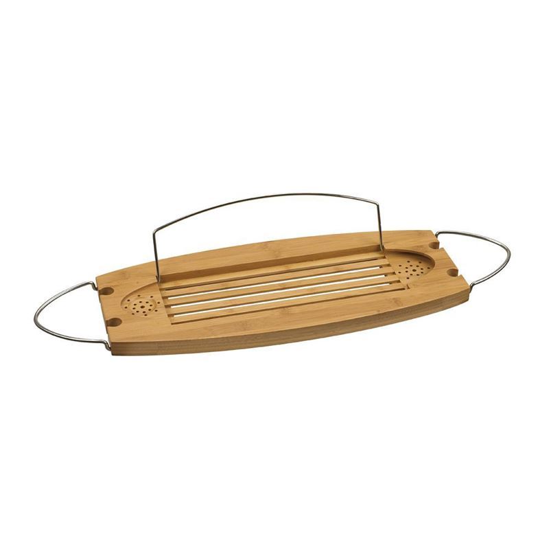 Umbra – Tranquil Bamboo and Chrome Bath Caddy