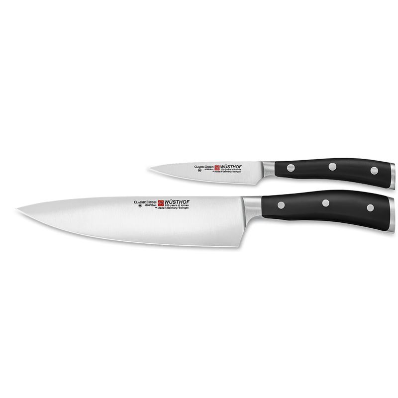 Wusthof Trident – Classic IKON 2pc Professional Knife Set (Made in Germany)
