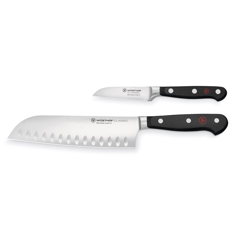 Wusthof – Classic 2pc Paring & Santoku Knife Set (Made in Germany)