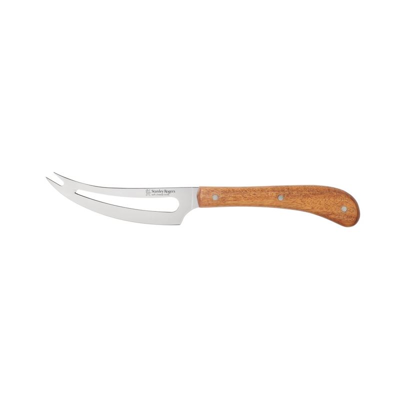 Stanley Rogers – Pistol Grip Acacia Slotted Cheese Knife