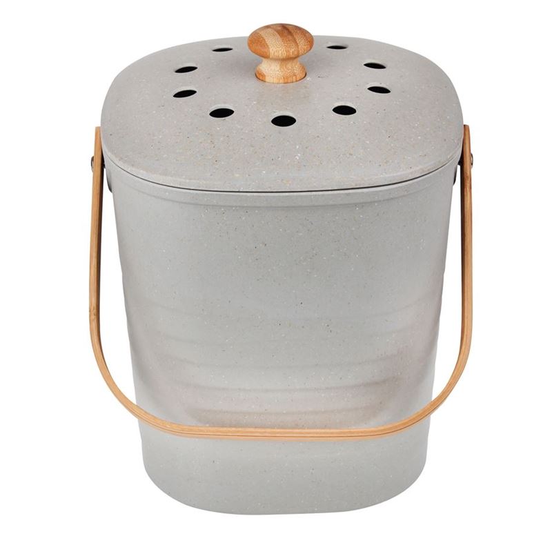 White Magic – Eco Basics Compost Kitchen Waste Bin 4Ltr Granite