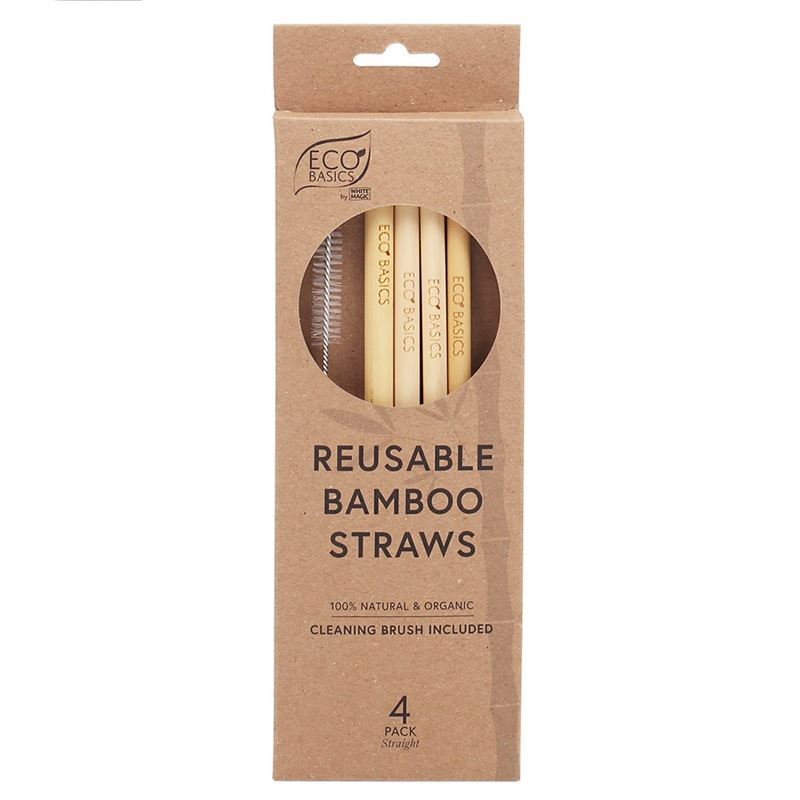 White Magic – Eco Basics Reusable Bamboo Straws