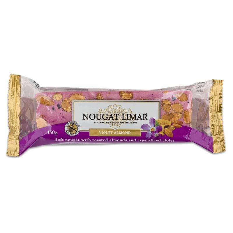 Nougat Limar – Violet Almond Nougat Half Log 150g(Made in Australia)