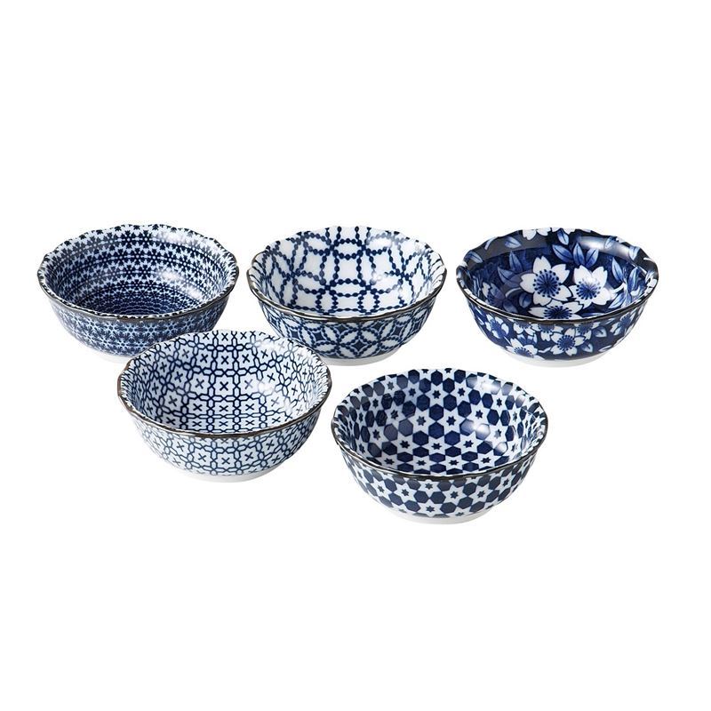 Nami by Noritake – Japanese Ceramics 9.2cm Dipping Bowl Set of 5 (Made in Japan)
