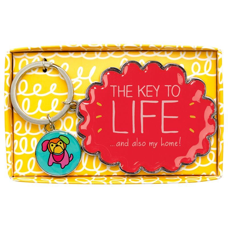 Happy Jackson – Keyring Key to Life
