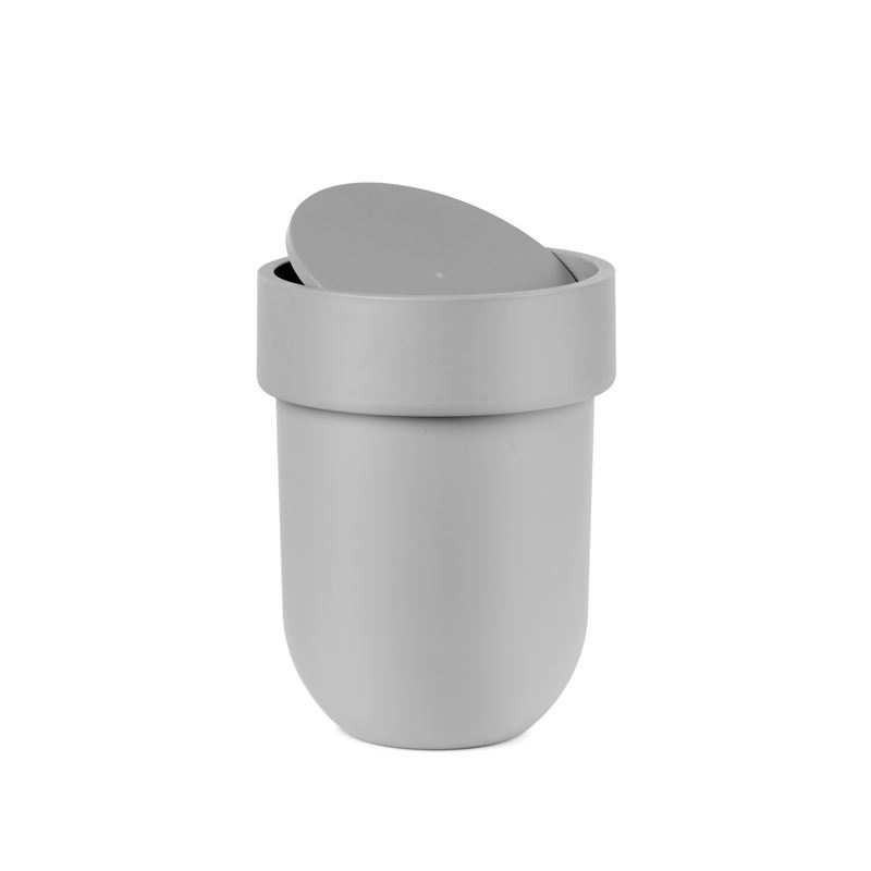Umbra – Touch Waste Bin with Lid Grey