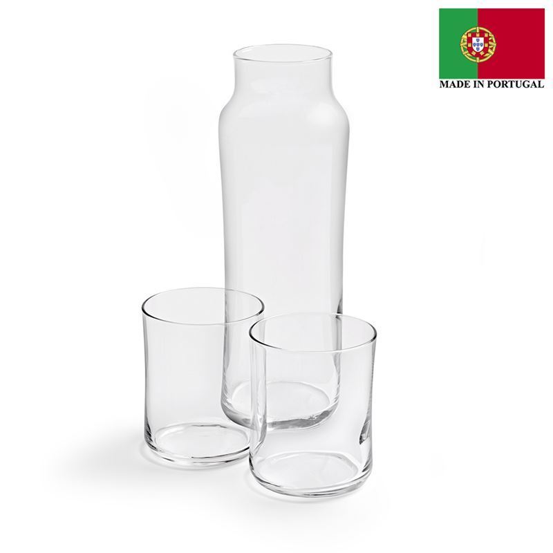 Royal Leerdam – Slim & Cool 350ml DOF Pair with 1Ltr Glass Bottle (Made in Portugal)