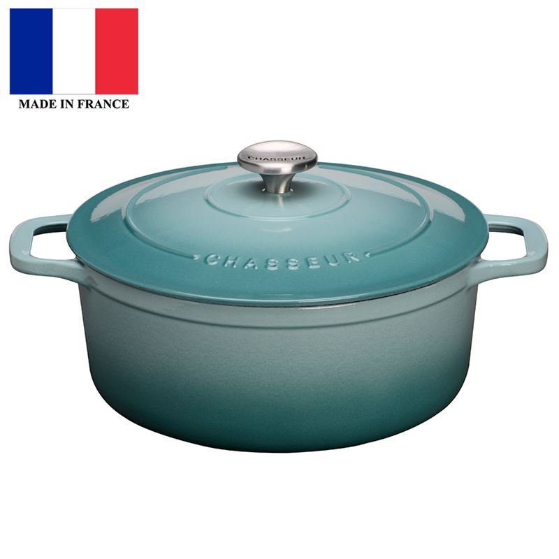 Chasseur Cast Iron – QuartzRound French Oven 24cm 4Ltr  (Made in France)