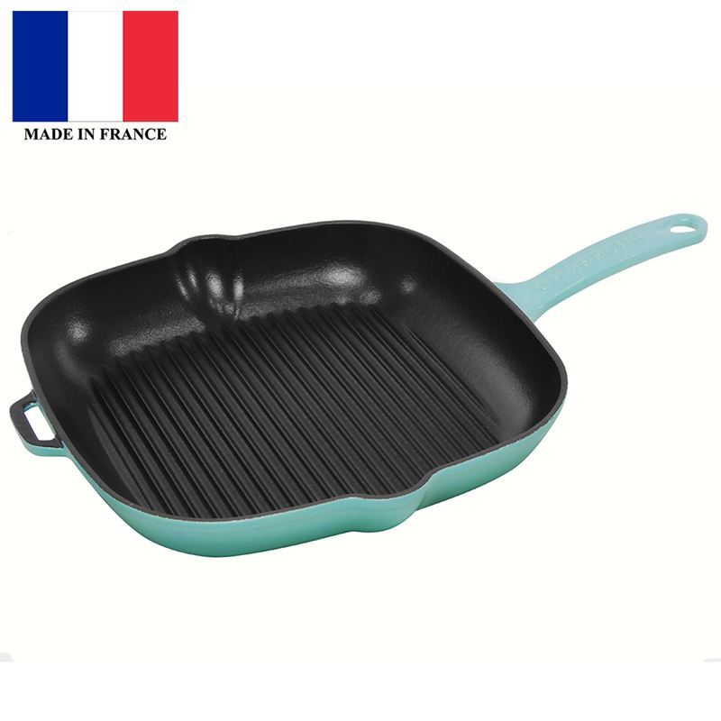 Chasseur Cast Iron – Quartz Square Grill 25cm (Made in France)