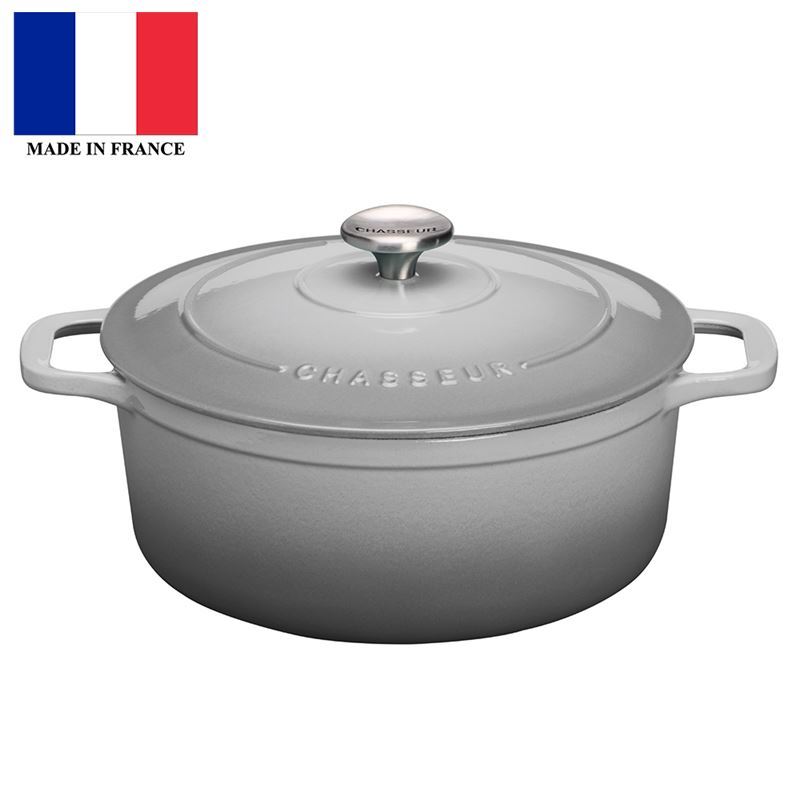 Chasseur Cast Iron – Celestial GreyRound French Oven 28cm 6.1Ltr (Made in France)