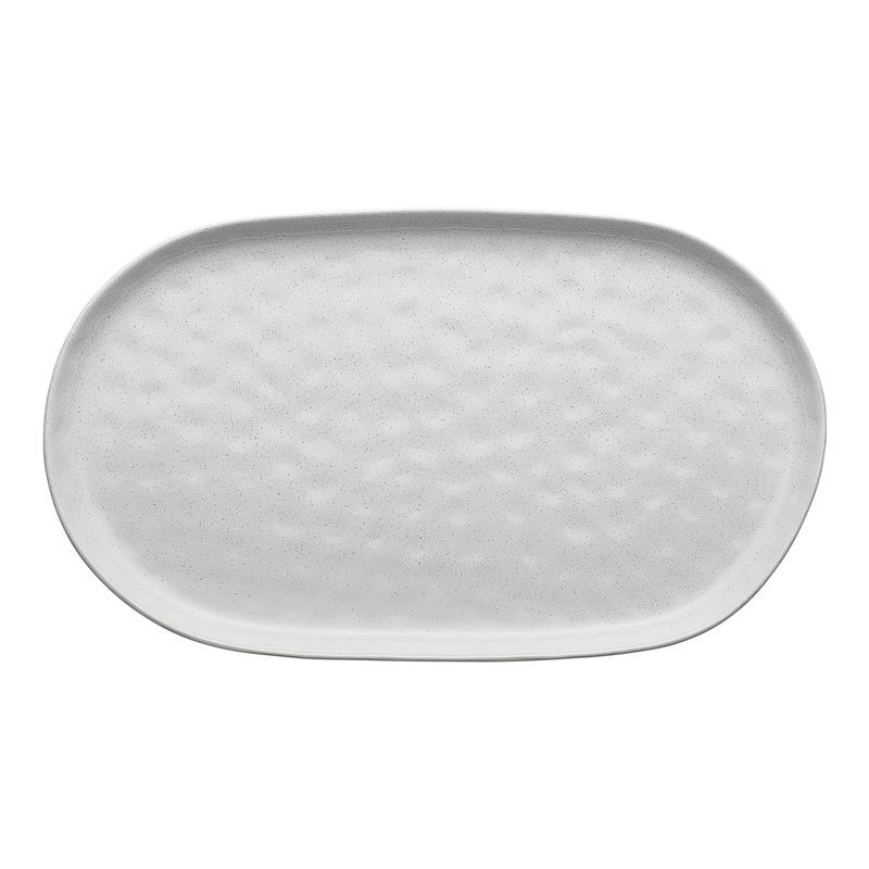 Ecology – Milk Speckle Oval Serving Platter 40x24x2cm- Premium Stoneware