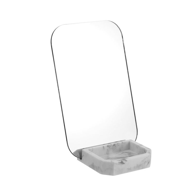 Zuhause – Dash Vanity Mirror and Tray 10x10x2.5cm
