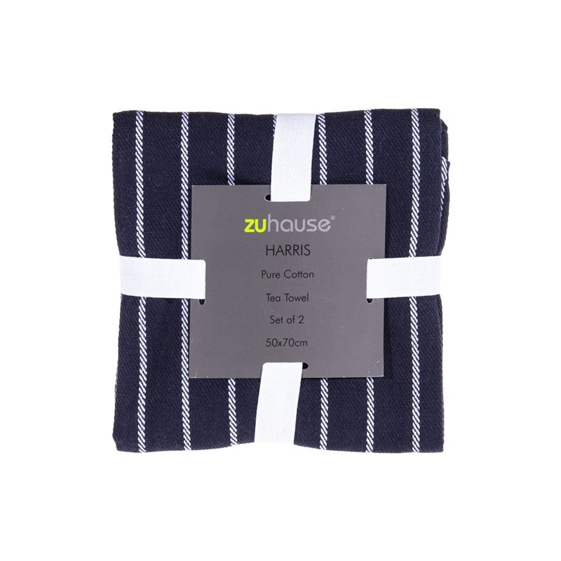 Zuhause – Harris Pure Cotton Set of 2 Tea Towels 50x70cm