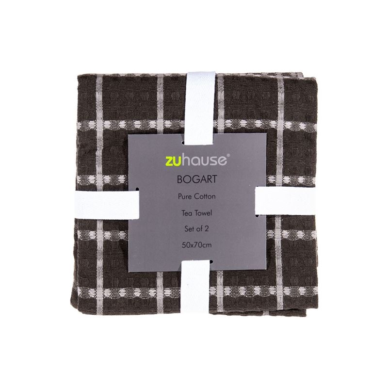 Zuhause – Bogart Pure Cotton Set of 2 Tea Towels 50x70cm