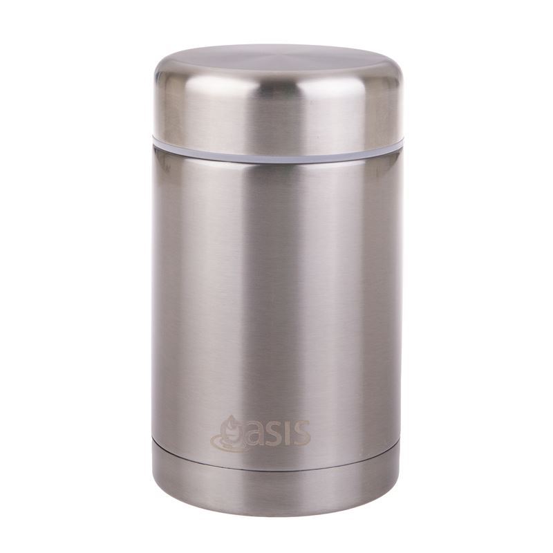 Oasis – Stainless Steel Food Flask 450ml Silver