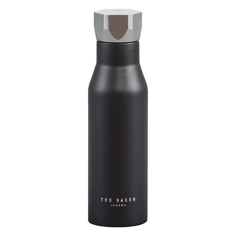Ted Baker – Water Bottle Hexagonal Lid Black 425ml