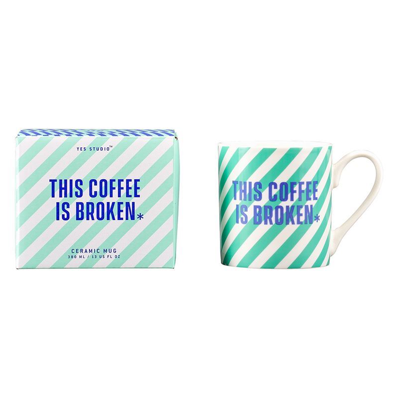 Yes Studio – Ceramic Mug 380ml This Coffee