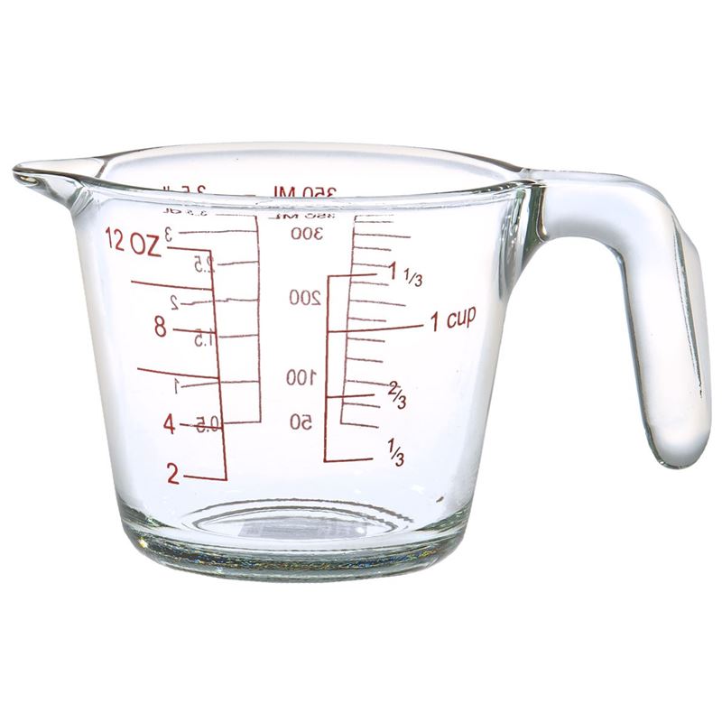 Circleware – Simple Measure Glass Measuring Cup 350ml