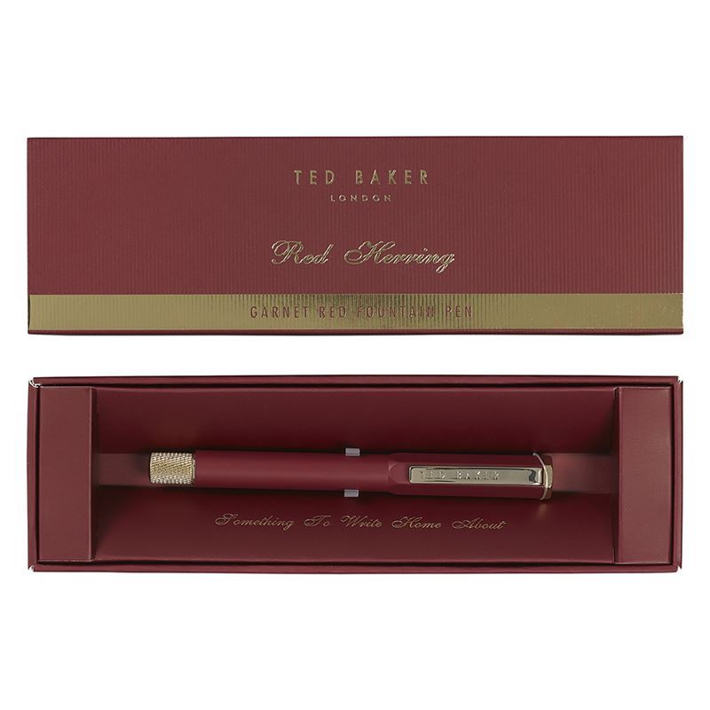 Ted Baker – Premium Fountain Pen Electric Red Sapphire