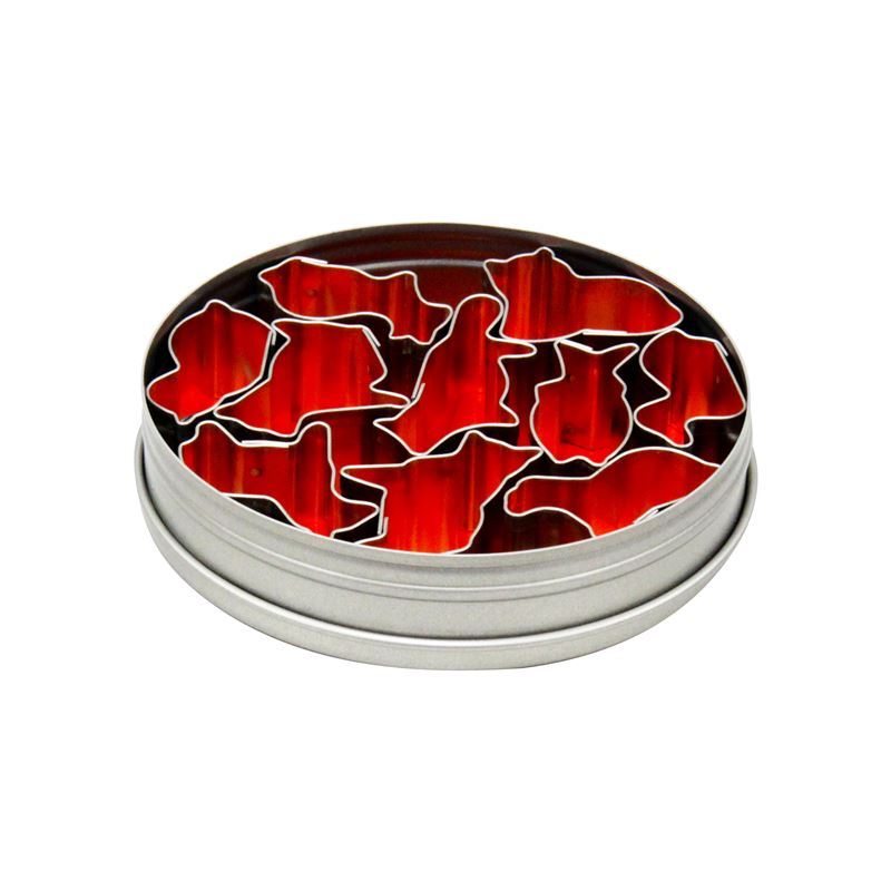 Chef Inox –  Animal 8pc Cutter Set in Storage Tin