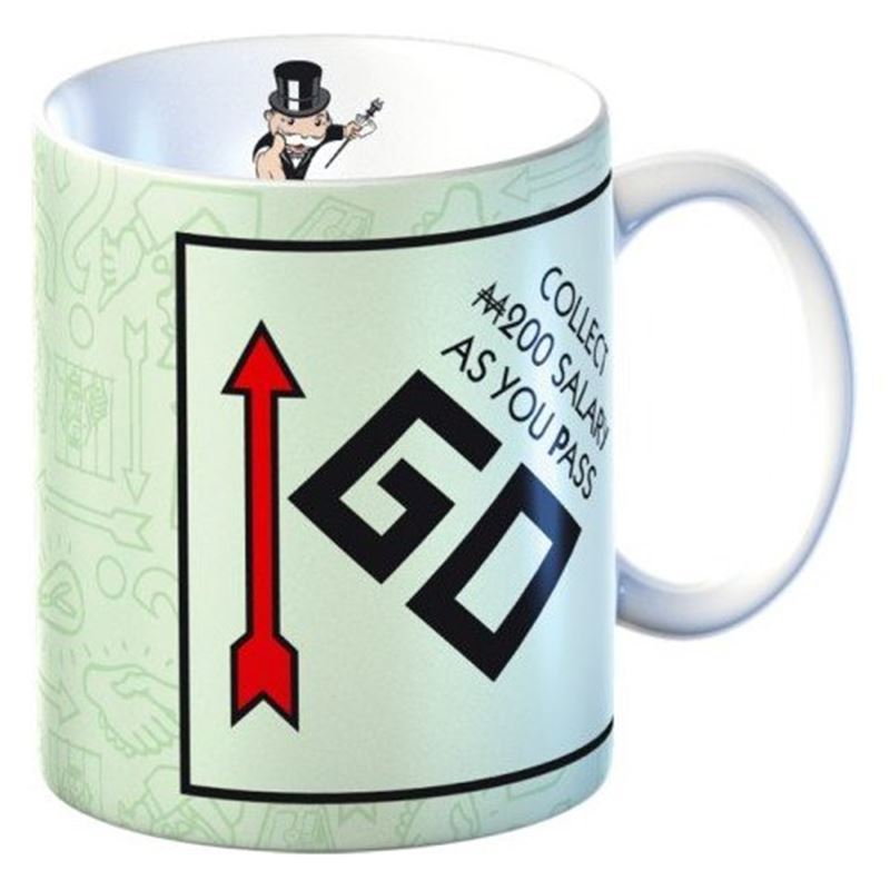 Monopoly – Mug in Gift Box Collect $200 when you Pass Go