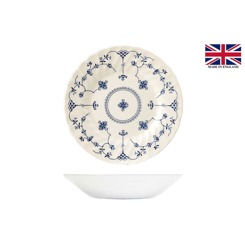 Queens by Churchill – Finlandia Blue Coupe Bowl 20cm (Made in England)