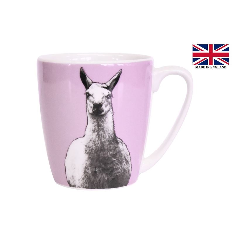 Queens by Churchill – The Kingdom Llama Mug 300ml (Made in England)