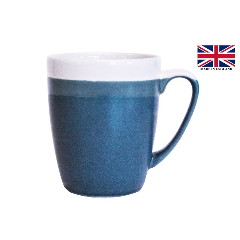 Queens by Churchill – Cosy Blends Stone Blue Mug 400ml (Made in England)