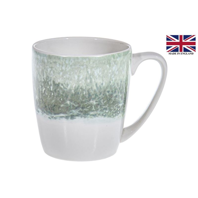 Queens by Churchill – Oracle Contemporary Green Mug 300ml (Made in England)