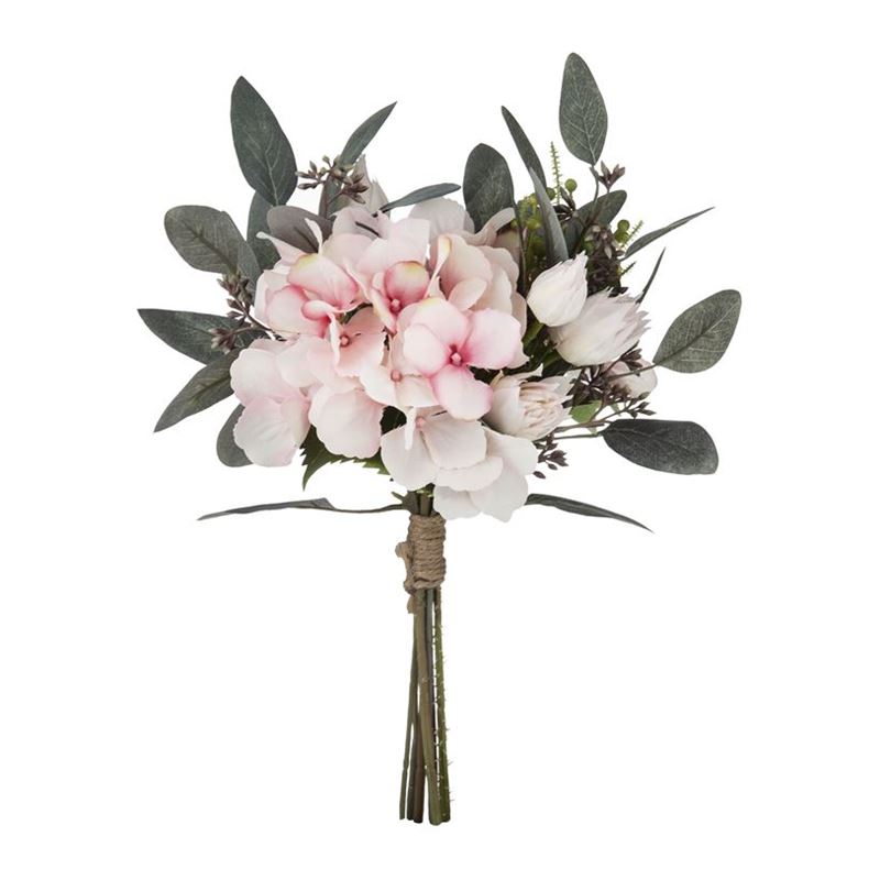 Rogue – Hydrangea Mix Bouquet Pink 25x25x30cm