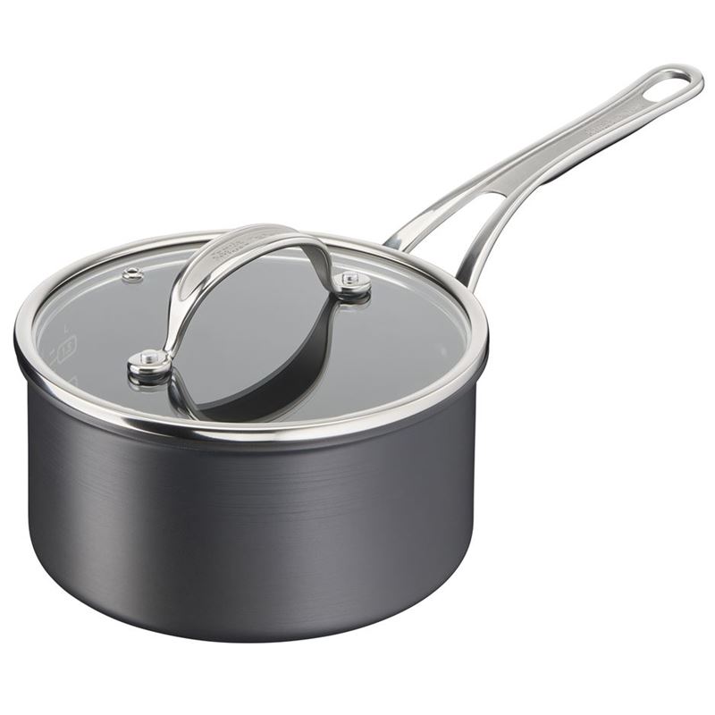 Jamie Oliver by Tefal – NEW Cook’s Classic Induction Non-Stick Hard Anodised 18cm Saucepan 2.2Ltr with Lid
