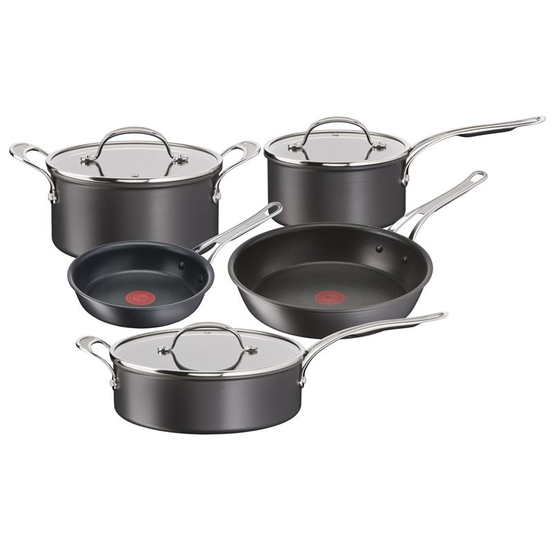 Jamie Oliver by Tefal – NEW Cook’s Classic Induction Non-Stick Hard Anodised 5pc Cookware Set
