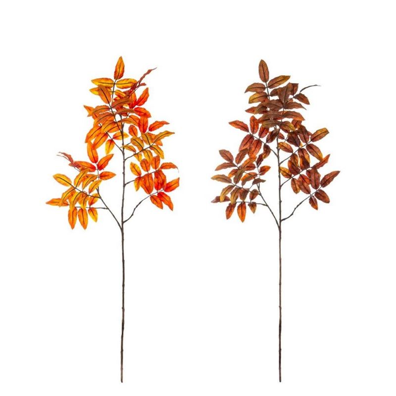 Rogue – Autumn Sorbus Leaves Set of 2 Mixed 40x15x97cm