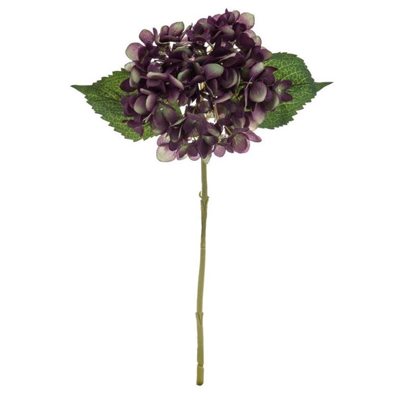 Rogue – Hydrangea Stem Green/Purple 28x16x45cm