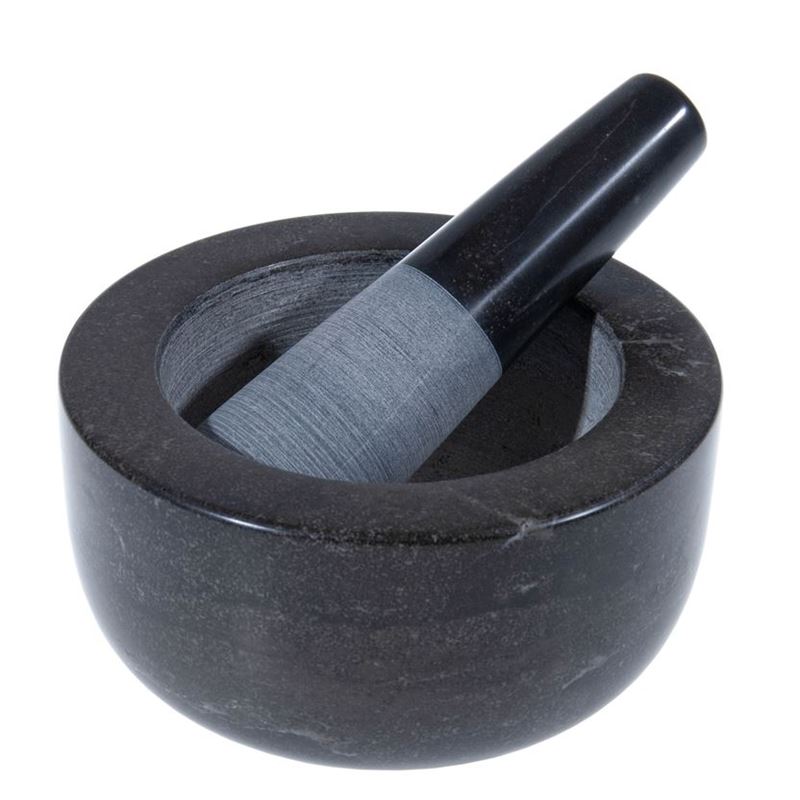 Benzer – Pesta Bronze Marble Mortar & Pestle 16.5×8.5cm