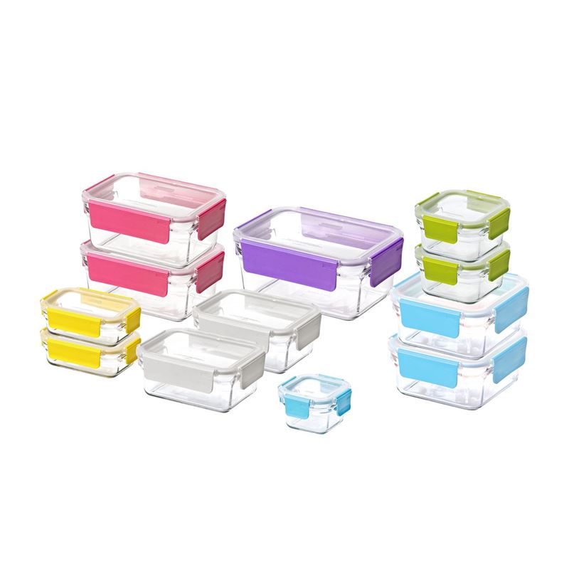 Glasslock – 12 Piece Premium OVEN SAFE Glass Container Set