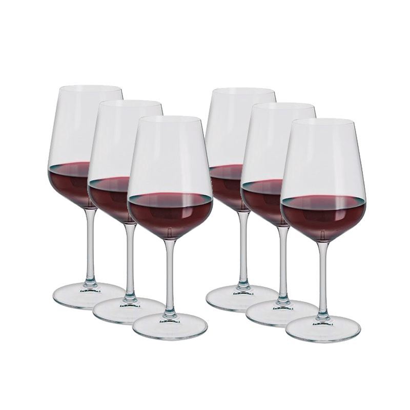Dartington Crystal – Select Red Wine 450ml Set of 6 Gift Pack (Made in Slovakia)