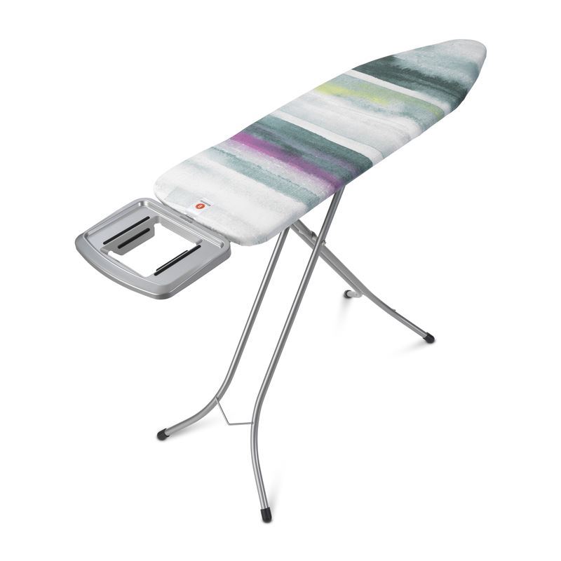Brabantia – Ironing Board Morning Breeze Solid Steam Iron Rest 161x149x96cm Grey Frame
