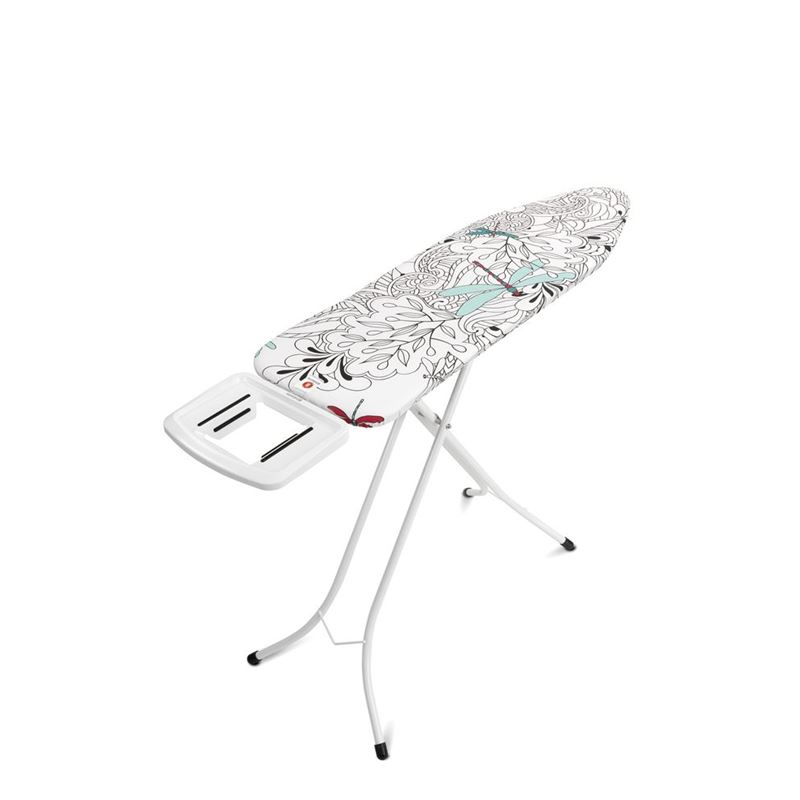 Brabantia – Ironing Board Dragonfly Solid Steam Iron Rest 161x149x96cm White Frame