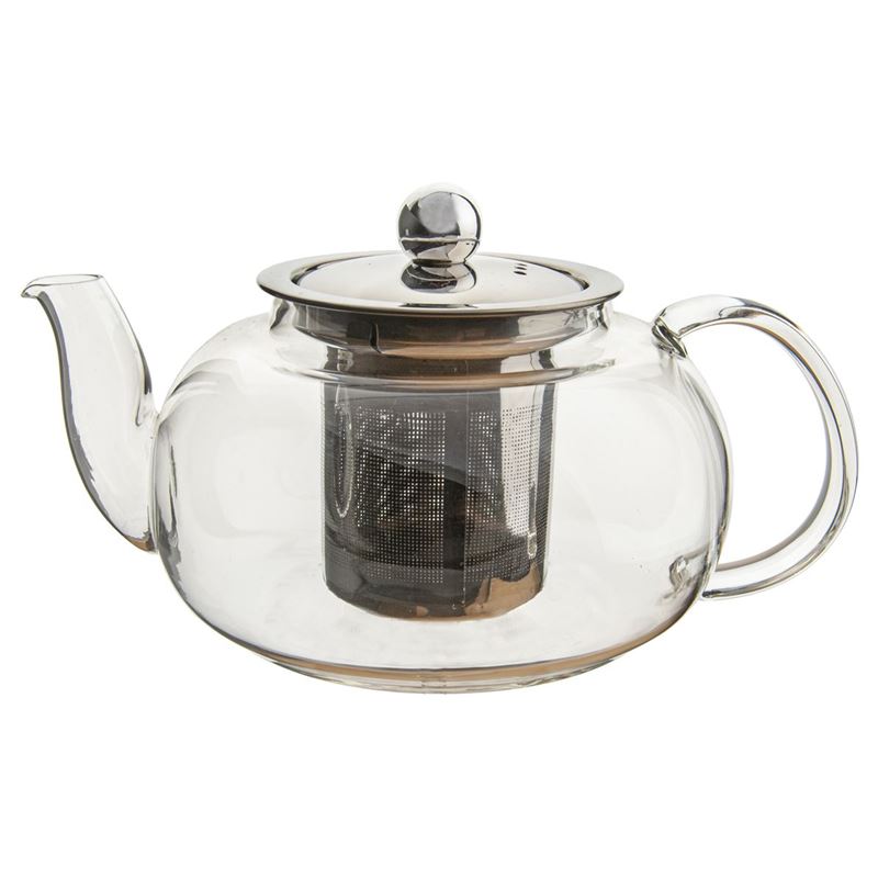 Zuhause – Salon Glass Tea Pot with Stainless Steel Infuser 750ml