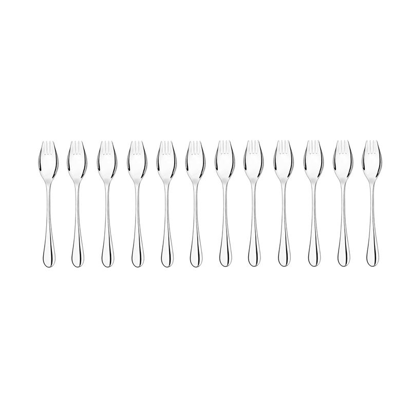 Studio William – Mulberry Mirror 18/10 Stainless Steel Buffet Spork Set of 12 – Available Online Only