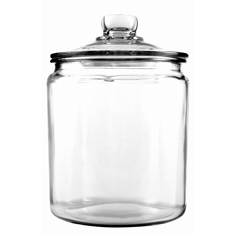 Anchor Hocking – Heritage Jar with Glass Lid 26×17.5cm 3.75Ltr (Made in the U.S.A)